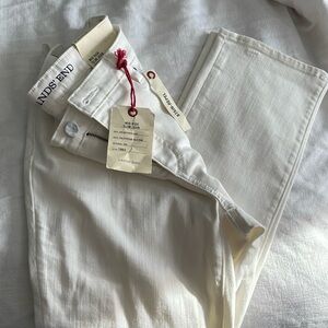 NWT white/off white slightly Lands End Jeans 12p